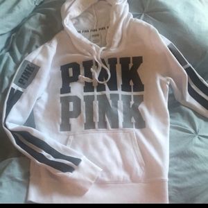 ISO white game day hoodie